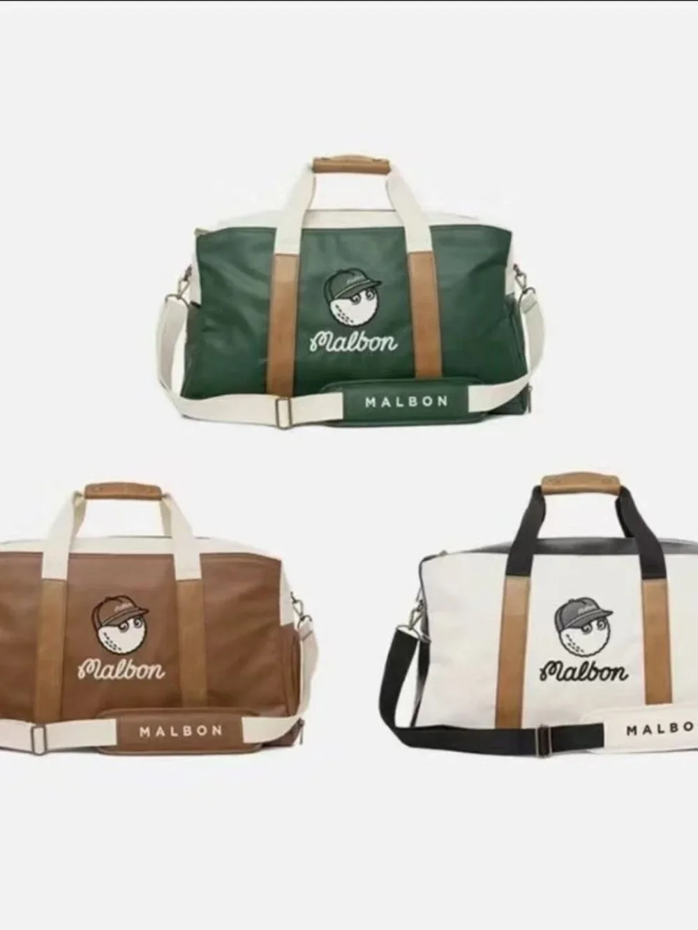 Malbon Golf Travel Bag Garment Hand Carry Bag Large Capacity Stylish